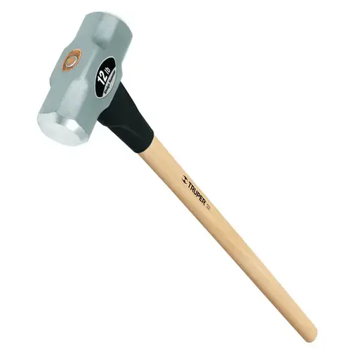 Hammer, 12 lb Head, Sledge, Forged Milled Head, Steel Head Hammer, 12 lb Head, Sledge, Forged Milled Head, Steel Head