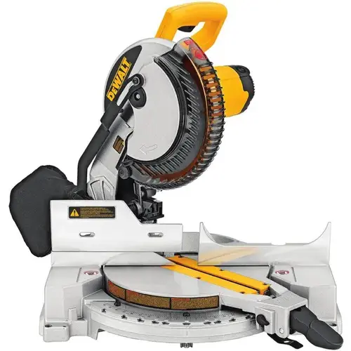 DW713 Miter Saw, 120 V, 15 A, 10 in Dia Blade, 2 x 6 in 45 deg, 4 x 4 in at 90 deg Cutting Capacity Yellow DW713 Miter Saw, 120 V, 15 A, 10 in Dia Blade, 2 x 6 in 45 deg, 4 x 4 in at 90 deg Cutting Capacity Yellow