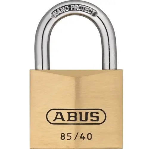 Abus 85/40mm Brass Padlock Abus 85/40mm Brass Padlock