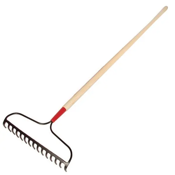 Alligator Brand Bow Rake Premium Series 14-Tines with Wood Handle 59 12910314 Alligator Brand Bow Rake Premium Series 14-Tines with Wood Handle 59 12910314