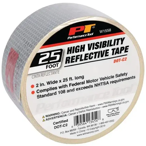 Wilmar DOT Reflective Tape - 2" x 25 ft Wilmar DOT Reflective Tape - 2" x 25 ft