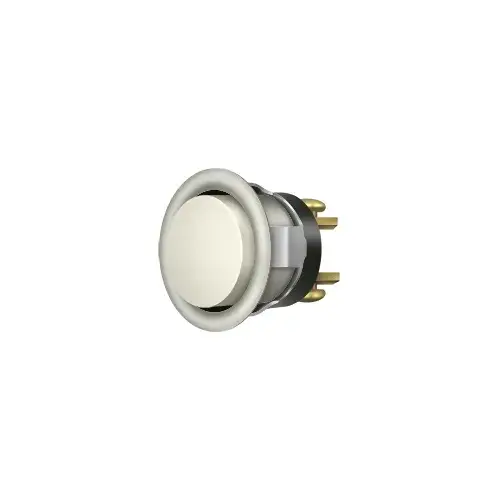 Replacement Bell Button Mechanism in Brushed Nickel Replacement Bell Button Mechanism in Brushed Nickel