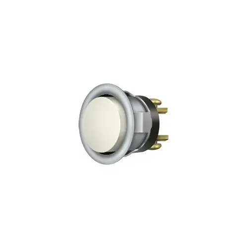 Replacement Bell Button Mechanism in Brushed Chrome Replacement Bell Button Mechanism in Brushed Chrome