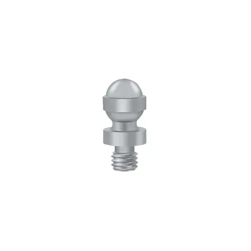 Acorn Tip in Brushed Chrome Acorn Tip in Brushed Chrome