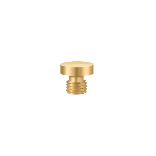 Button Tip; Lifetime Brass Finish