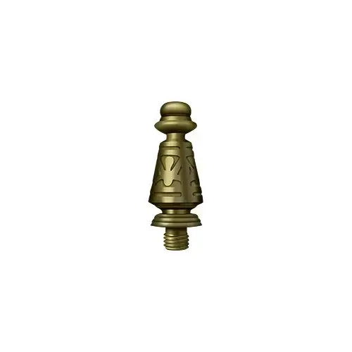 Ornate Tip; Antique Brass Finish Ornate Tip; Antique Brass Finish
