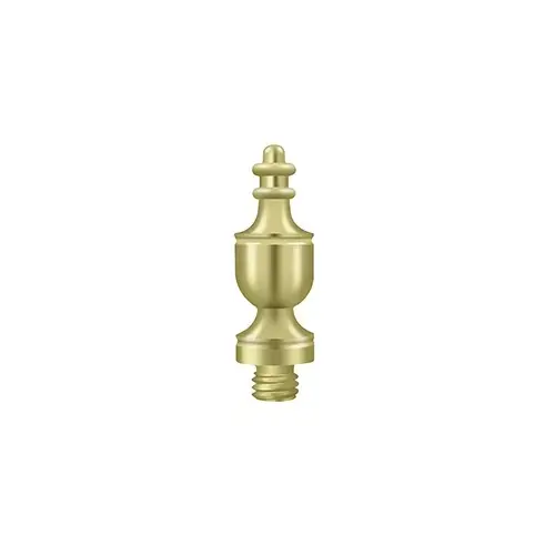 Urn Tip Decorative Finials For Hinges 1-3/8" Polished Brass