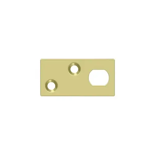 Guide Plate for EFB Extension Flush Bolt in Polished Brass Guide Plate for EFB Extension Flush Bolt in Polished Brass