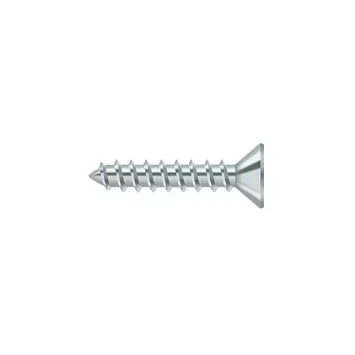 Wood Screw, Steel, #10 x 1" Prime Coated White - pack of 600 Wood Screw, Steel, #10 x 1" Prime Coated White - pack of 600