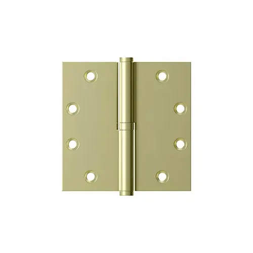 4.5" X 4.5" HINGE in Unlacquered Brass 4.5" X 4.5" HINGE in Unlacquered Brass