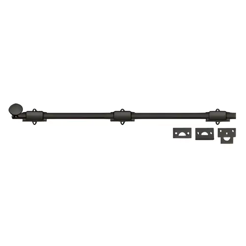 24" Surface Bolt; Heavy Duty; Oil Rubbed Bronze Finish 24" Surface Bolt; Heavy Duty; Oil Rubbed Bronze Finish