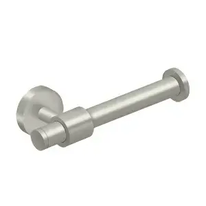 Deltana BBS2001L-15 Sobe Series Toilet Paper Holder Single Post Satin Nickel