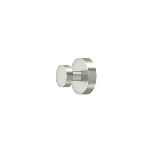 Single Robe Hook BBS Series; Bright Nickel Finish