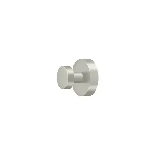 Single Robe Hook BBS Series; Satin Nickel Finish