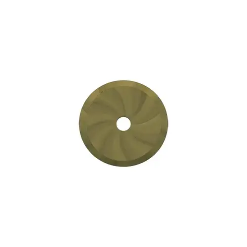 Base Plate for Knobs, 1-1/4" Diam. in Antique Brass Base Plate for Knobs, 1-1/4" Diam. in Antique Brass