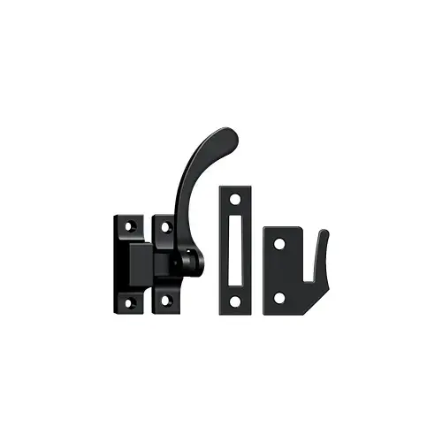 4-1/2" Length Reversible Casement Fastener Window Lock Paint Black - pack of 10 4-1/2" Length Reversible Casement Fastener Window Lock Paint Black - pack of 10