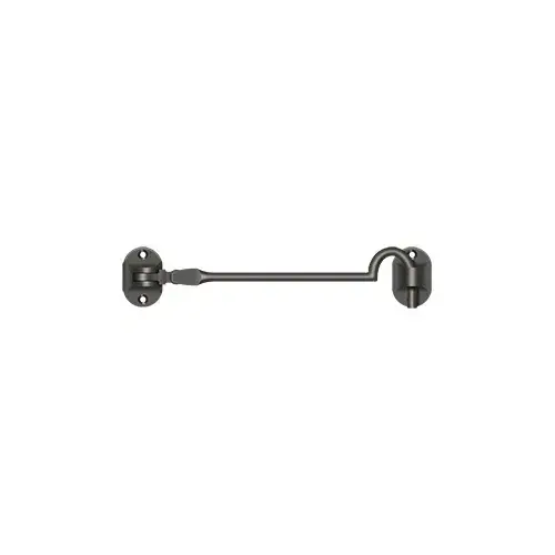 Cabin Hooks, British Style, 6" in Oil-rubbed Bronze