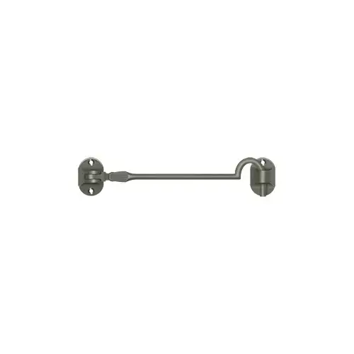 Cabin Hooks; British Style; 6"; Antique Nickel Finish Cabin Hooks; British Style; 6"; Antique Nickel Finish