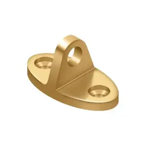 Deltana CHE4CR003 Cabin Hook Eye for Contemporary in PVD Polished Brass