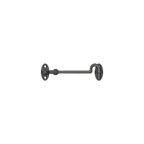 Cabin Swivel Hooks; 4"; Oil Rubbed Bronze Finish