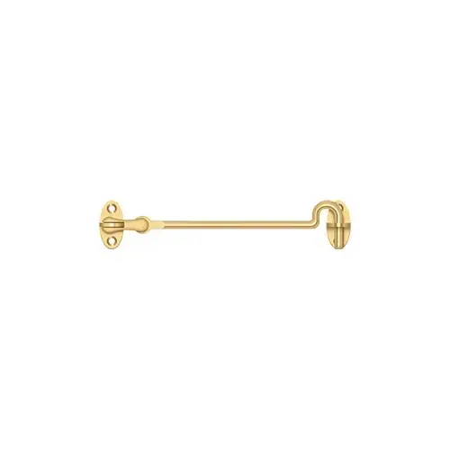Cabin Swivel Hooks, 6" in PVD Polished Brass Cabin Swivel Hooks, 6" in PVD Polished Brass
