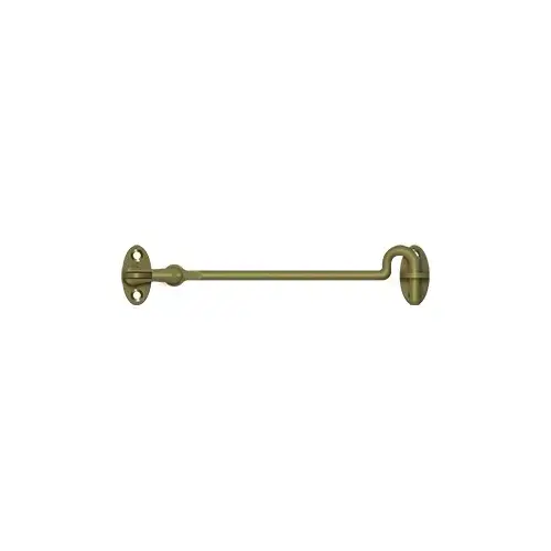 Cabin Swivel Hooks; 6"; Antique Brass Finish Cabin Swivel Hooks; 6"; Antique Brass Finish