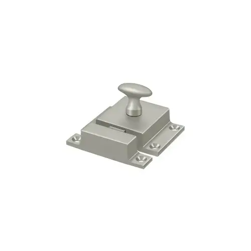 Cabinet Lock; 1-3/5" X 2-3/10"; Satin Nickel Finish Cabinet Lock; 1-3/5" X 2-3/10"; Satin Nickel Finish