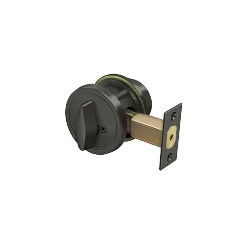 Single Deadbolt GR2 w/ 2-3/4" Backset in Oil-rubbed Bronze Single Deadbolt GR2 w/ 2-3/4" Backset in Oil-rubbed Bronze