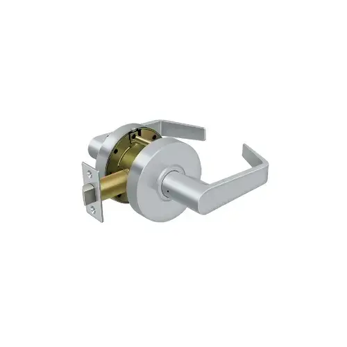Commercial Passage Standard Grade 2 Clarendon Lever Lockset Brushed Chrome Finish Commercial Passage Standard Grade 2 Clarendon Lever Lockset Brushed Chrome Finish