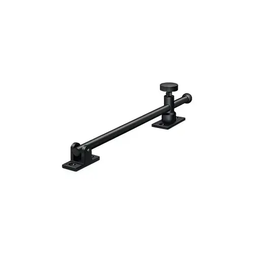 10" Casement Stay Adjuster in Paint Black