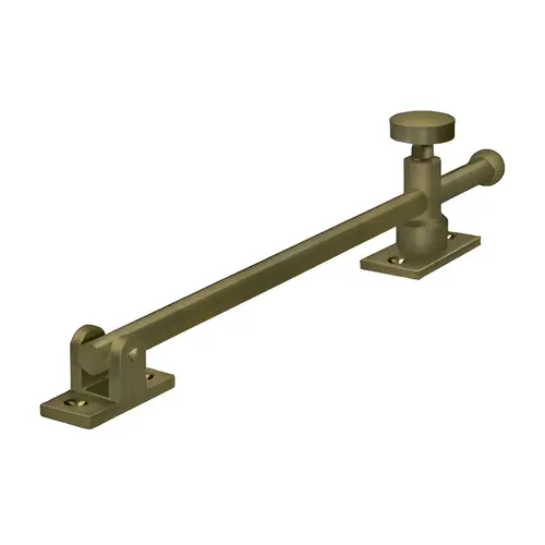 10" Casement Stay Adjuster; Antique Brass Finish 10" Casement Stay Adjuster; Antique Brass Finish