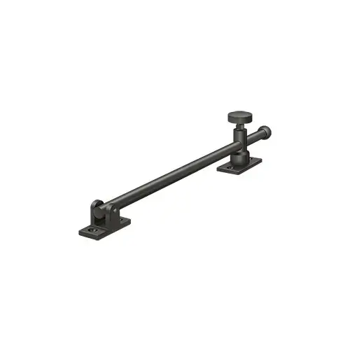 12" Casement Stay Adjuster; Oil Rubbed Bronze Finish 12" Casement Stay Adjuster; Oil Rubbed Bronze Finish