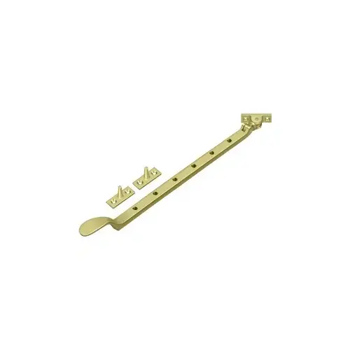 13" Colonial Casement Stay Adjuster in Polished Brass 13" Colonial Casement Stay Adjuster in Polished Brass
