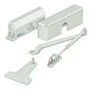 Deltana DC70-WHITE DC70 Door Closer; White Finish