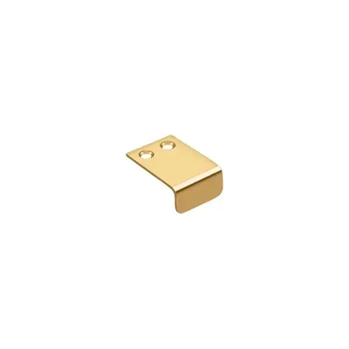 Drawer, Cabinet, Mirror Pull, 1" x 1-1/2" in PVD Polished Brass Drawer, Cabinet, Mirror Pull, 1" x 1-1/2" in PVD Polished Brass