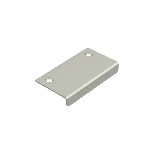 Drawer, Cabinet, Mirror Pull, Solid Brass Material, 3" X 1-1/2" Dimensions, 2-1/4" Center To Center, Satin Nickel Finish Drawer, Cabinet, Mirror Pull, Solid Brass Material, 3" X 1-1/2" Dimensions, 2-1/4" Center To Center, Satin Nickel Finish
