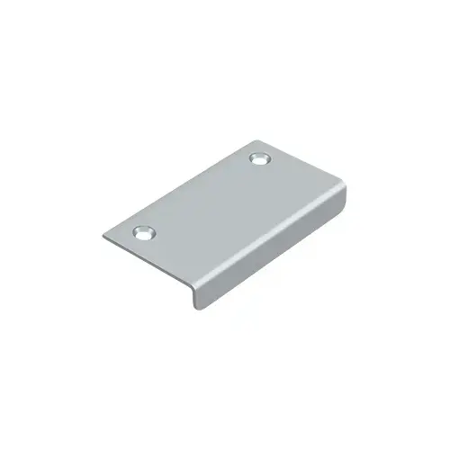 Drawer, Cabinet, Mirror Pull, Solid Brass Material, 3" X 1-1/2" Dimensions, 2-1/4" Center To Center, Brushed Chrome Finish Drawer, Cabinet, Mirror Pull, Solid Brass Material, 3" X 1-1/2" Dimensions, 2-1/4" Center To Center, Brushed Chrome Finish