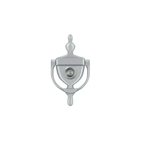 DKV630 Door Knocker with Viewer, Victorian Brushed Chrome DKV630 Door Knocker with Viewer, Victorian Brushed Chrome