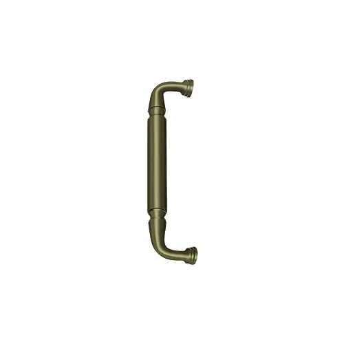 Door Pull without Rosette, 10" in Antique Brass Door Pull without Rosette, 10" in Antique Brass