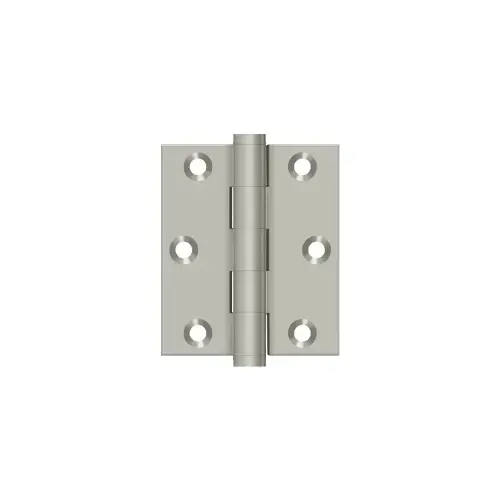 3" x 2-1/2" Screen Door Hinge in Brushed Nickel Pair 3" x 2-1/2" Screen Door Hinge in Brushed Nickel Pair