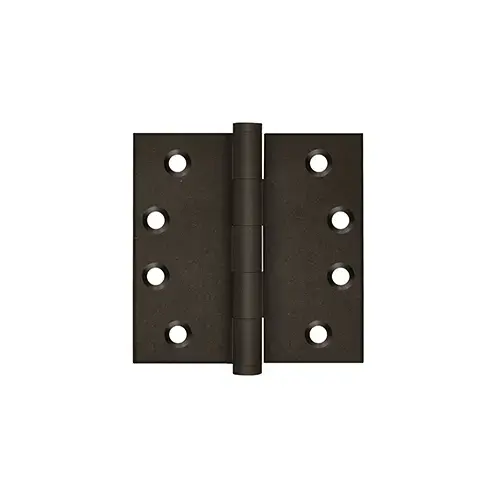 4" x 4" Square Hinges Bronze Dark Pair 4" x 4" Square Hinges Bronze Dark Pair