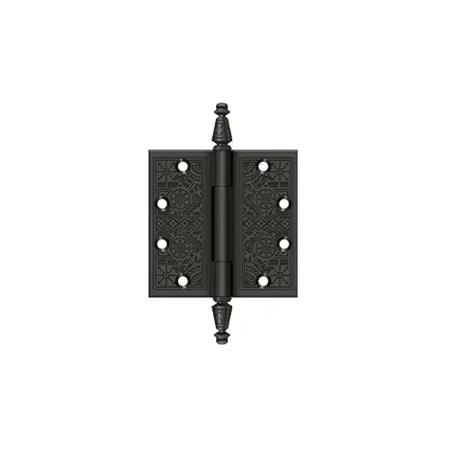 4-1/2" x 4-1/2" Square Hinges in Oil-rubbed Bronze Pair 4-1/2" x 4-1/2" Square Hinges in Oil-rubbed Bronze Pair