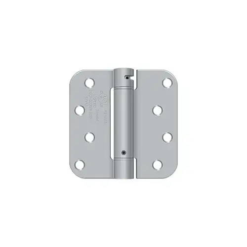4" x 4" x 5/8" Spring Hinge, UL Listed in Brushed Chrome 4" x 4" x 5/8" Spring Hinge, UL Listed in Brushed Chrome
