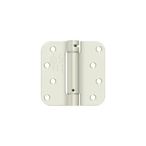 4" x 4" x 5/8" Spring Hinge, UL Listed in Prime Coat White