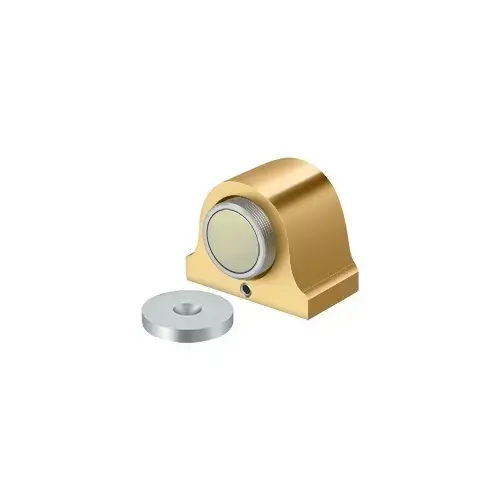 Magnetic Dome Stop; Lifetime Brass Finish Magnetic Dome Stop; Lifetime Brass Finish