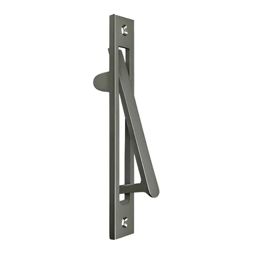 Edge Pull Heavy Duty; 6-1/4"; Antique Nickel Finish Edge Pull Heavy Duty; 6-1/4"; Antique Nickel Finish