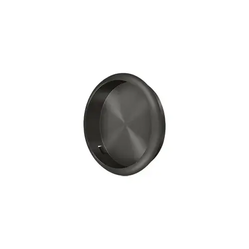 Flush Pull, Round, 2-1/2" Diam. in Oil-rubbed Bronze Flush Pull, Round, 2-1/2" Diam. in Oil-rubbed Bronze