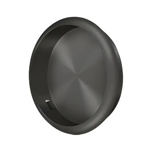 Flush Pull, Round, 2-1/2" Diam. in Oil-rubbed Bronze Flush Pull, Round, 2-1/2" Diam. in Oil-rubbed Bronze