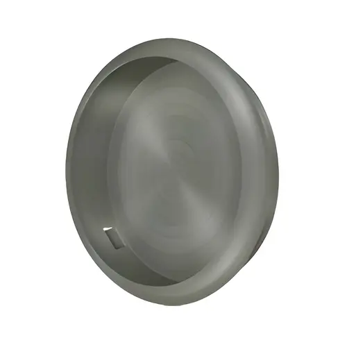 Flush Pull; Round; 2-1/8" Diameter; Antique Nickel Finish Flush Pull; Round; 2-1/8" Diameter; Antique Nickel Finish