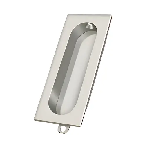 Flush Pull, Rectangle, 3-1/8" x 1-3/8" x 1/2" in Polished Nickel Flush Pull, Rectangle, 3-1/8" x 1-3/8" x 1/2" in Polished Nickel